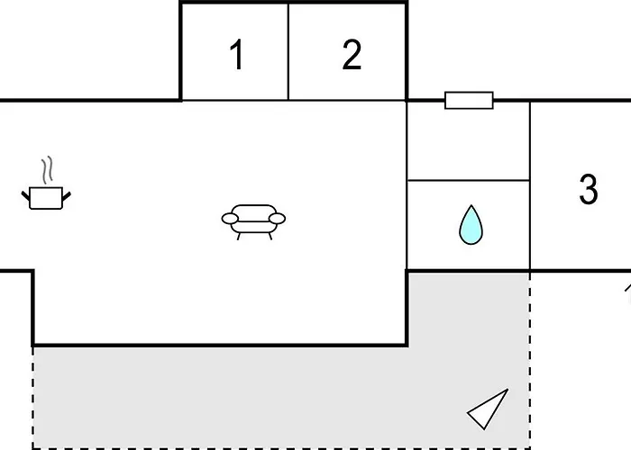 Stunning In With Kitchen Semesterbostad